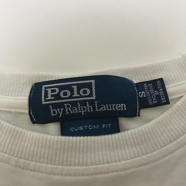 POLO RALPH LAUREN(ポロラルフローレン)のラルフローレン　XS メンズ　ロングTシャツ ロンT カットソー　プリントロゴ メンズのトップス(Tシャツ/カットソー(七分/長袖))の商品写真