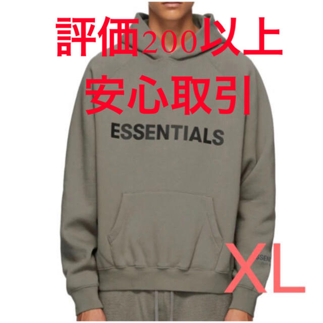 Lサイズ FOG Essentials パーカー チャコール 2020SS