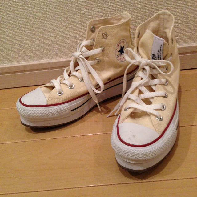 converse★厚底24.5㎝