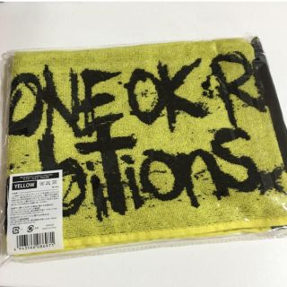 ワンオクロック(ONE OK ROCK)のONE OK ROCK  タオル　新品未開封(ミュージシャン)