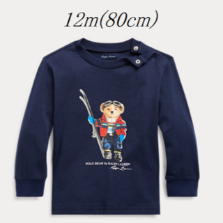 ラルフローレン(Ralph Lauren)のRalph Lauren スキー ベア コットン ジャージー Tシャツ 12m(Ｔシャツ)