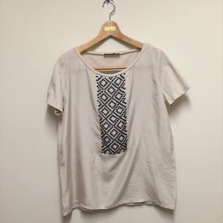 マックスマーラ(Max Mara)の【売却済み】Max MaraビーズT(Tシャツ(半袖/袖なし))