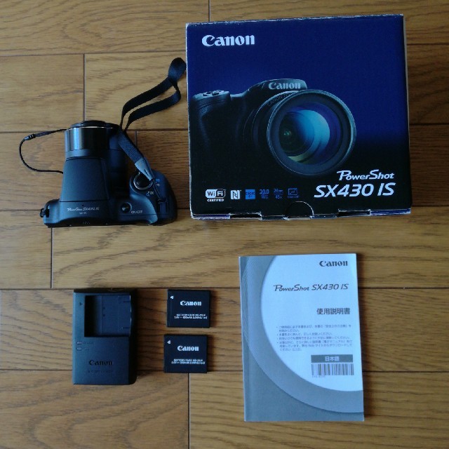 購入申請あり【美品】Canon power shot  SX430ISカメラ