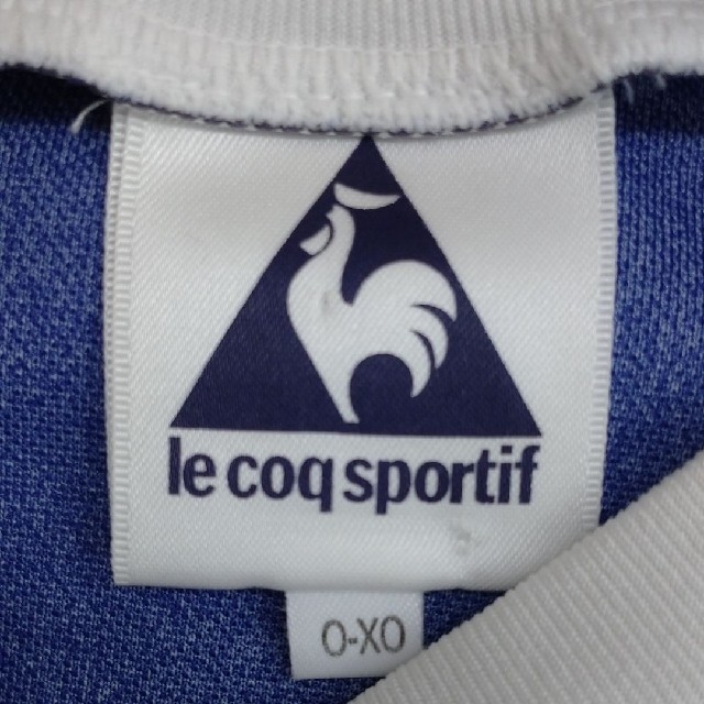 le coq sportif(ルコックスポルティフ)のVINTAGE le coq sportif デサント サッカーシャツ O-XO スポーツ/アウトドアのサッカー/フットサル(ウェア)の商品写真