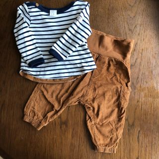 エイチアンドエム(H&M)の【H&M】長袖セットアップ  4-6months(その他)