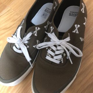 ダブルタップス(W)taps)のwtaps クロスボーン　vans 27.5 supreme(スニーカー)