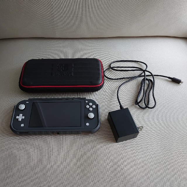半額】 Nintendo Switch Lite グレー 本体 箱無し 携帯用ゲーム機本体