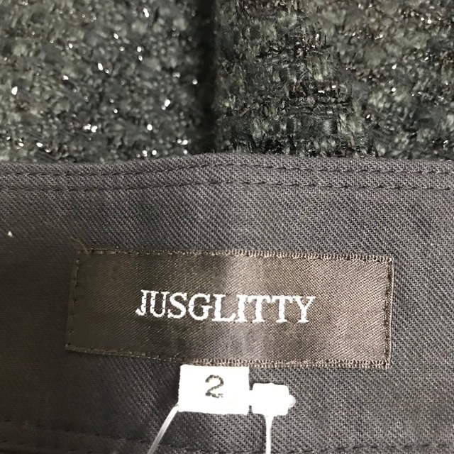 JUSGLITTY - ジャスグリッティー スカート サイズ2 M 黒の通販 by 