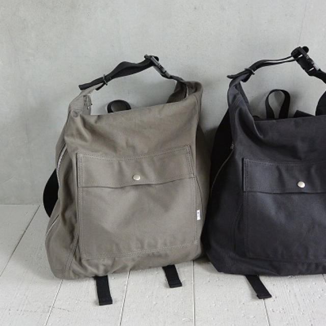 ＜MHL.＞ 2WAY BAG/バッグ カーキ リュックサック エムエイチエル