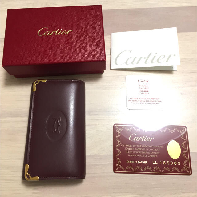 【新品】カルティエ マストライン 6連 キーケース 　Cartierのサムネイル
