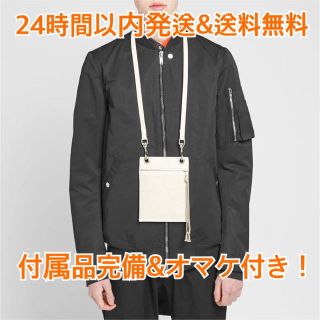 リックオウエンス(Rick Owens)のRick Owens DRKSHDW PVC ショルダーポーチ 白 ホワイト(ボディーバッグ)