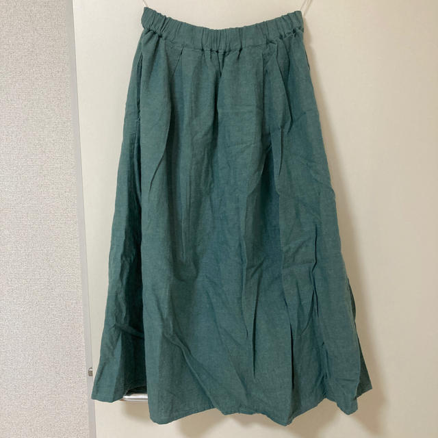 SM2(サマンサモスモス)のサマンサモスモス　スカート　グリーン レディースのスカート(ひざ丈スカート)の商品写真