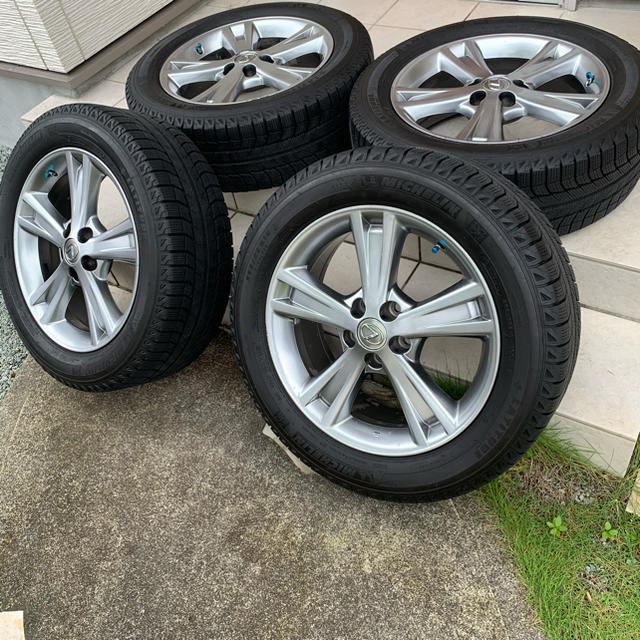 MHU38ハリアーハイブリッド純正🌟Michelinスタッドレス18インチ 新品