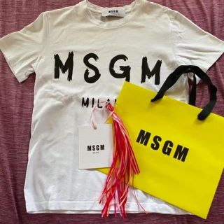 エムエスジイエム(MSGM)の再値下げ！ショッパー付き！MSGM Tシャツ(Tシャツ(半袖/袖なし))