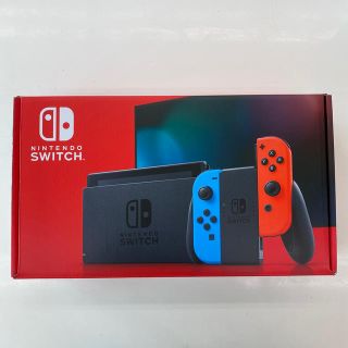 ニンテンドースイッチ(Nintendo Switch)の［新品未開封］Nintendo Switch ネオンブルーネオンレッド(家庭用ゲーム機本体)