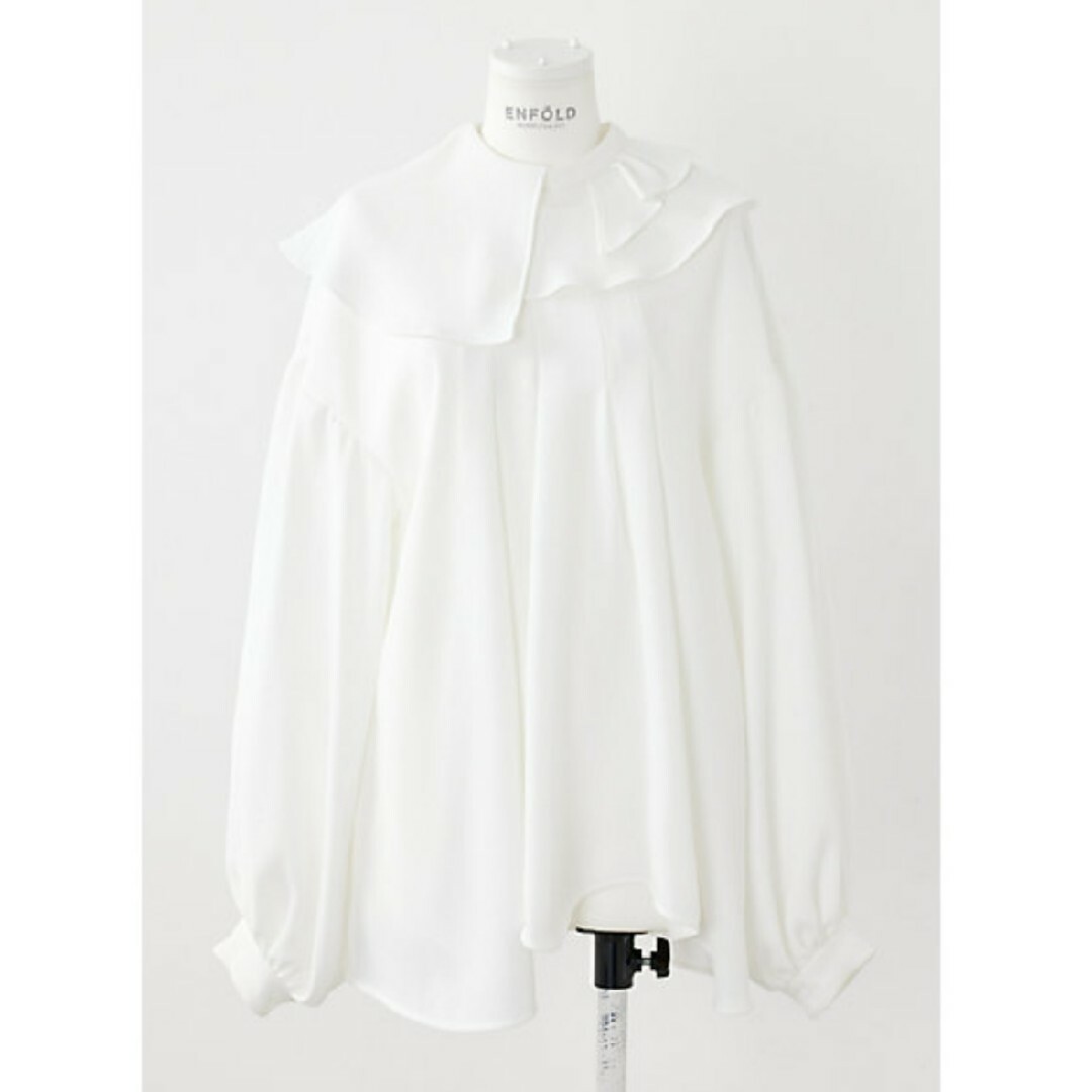 ENFOLD WAY COLLAR BLOUSE