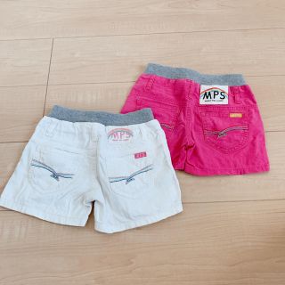 エムピーエス(MPS)の◾️MPS ショートパンツ2点セット　100サイズ(パンツ/スパッツ)