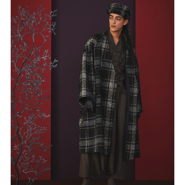 ジャケット/アウターsasquatchfabrix TWEED COAT