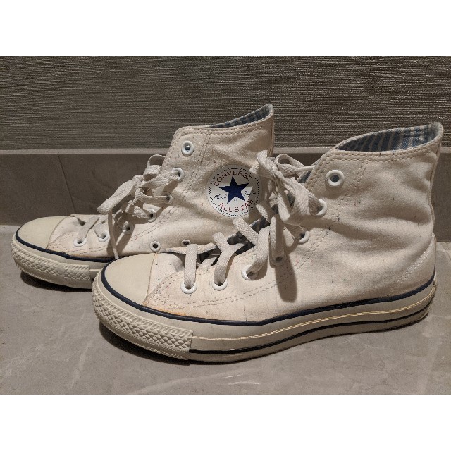 CONVERSE(コンバース)の【コンバース】 ハイカット スニーカー　白　24センチ レディースの靴/シューズ(スニーカー)の商品写真