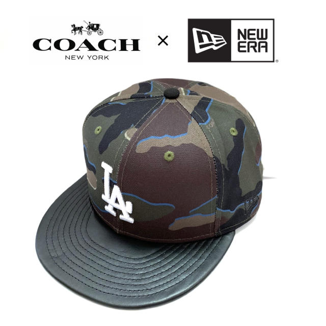 激レア COACH x NEW ERA コーチ x ニューエラ キャップ LA