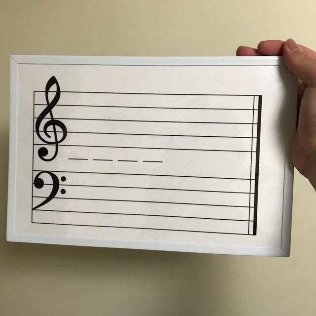 五線紙・鍵盤学習マグネット 楽器のスコア/楽譜(クラシック)の商品写真