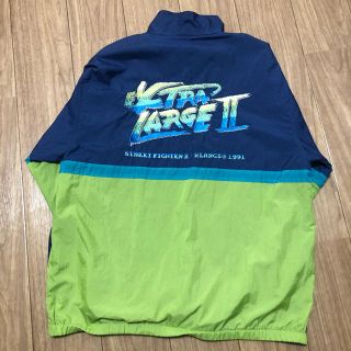 エクストララージ(XLARGE)の【美品】ストリートファイター　xlarge コラボ　ジャケット(ナイロンジャケット)