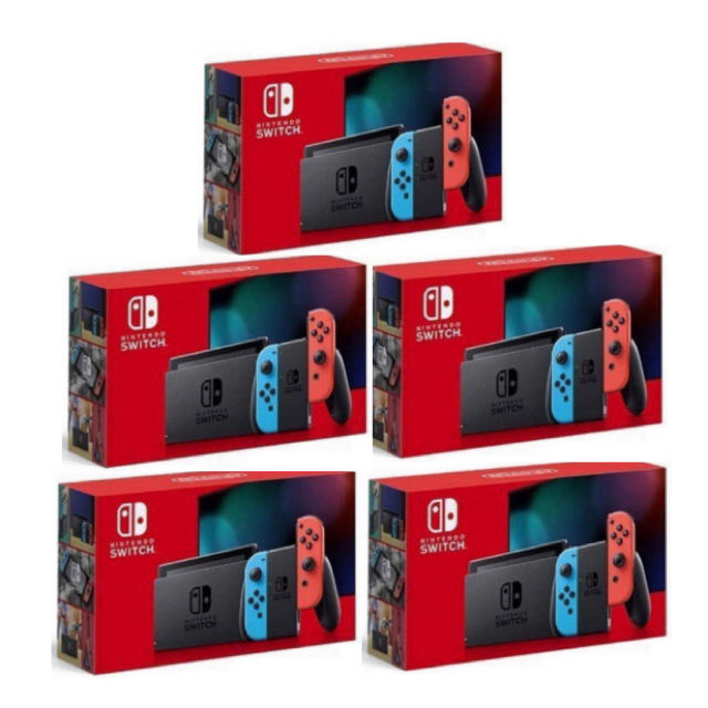 新しい Nintendo Switch - Nintendo Switch スイッチ ネオンブルー ...