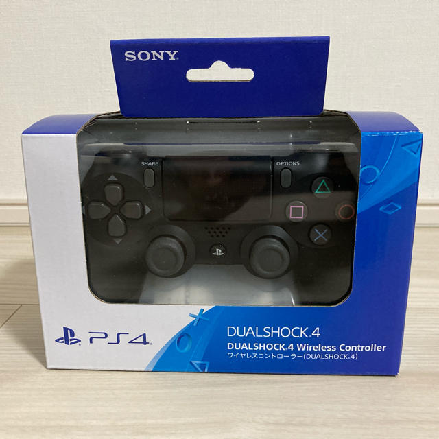 エンタメ/ホビー【未開封品】PS4 DUALSHOCK4 ブラック