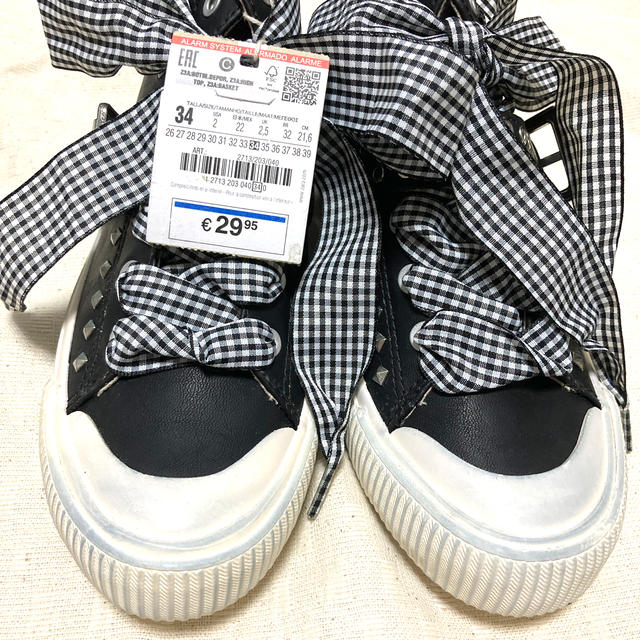 ZARA(ザラ)のお値下げ❗️ZARA kids スニーカー　☆新品☆ キッズ/ベビー/マタニティのキッズ靴/シューズ(15cm~)(スニーカー)の商品写真