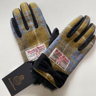 ハリスツイード(Harris Tweed)のお値下げ😊ハリスツイード　手袋　伸縮性(手袋)