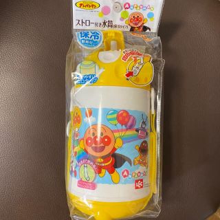 アンパンマン(アンパンマン)のLEC アンパンマン　ストロー　水筒　保冷　480ml(水筒)