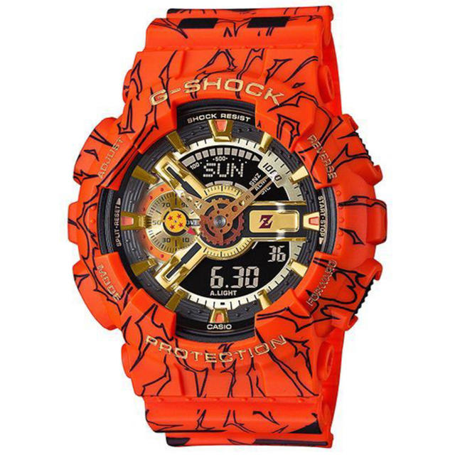高質で安価 CASIO G-SHOCK ドラゴンボール コラボレーションモデル2個セット 腕時計(デジタル)