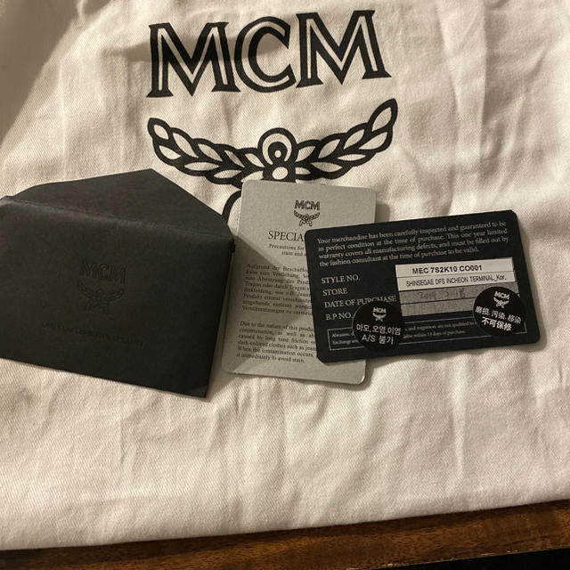 MCM(エムシーエム)のMCM キャップ　【美品】 メンズの帽子(キャップ)の商品写真