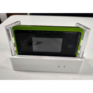 エヌイーシー(NEC)のSpeed Wi-Fi NEXT WX06  UQ WiMAX クレードル付き(その他)
