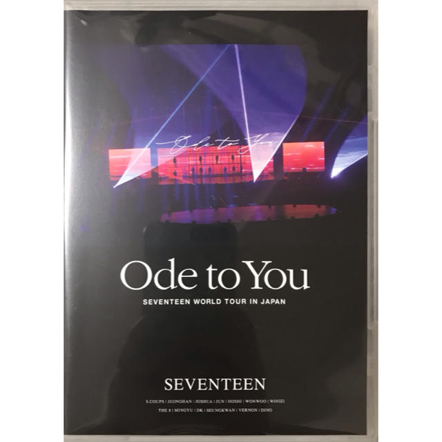 SEVENTEEN(セブンティーン)のseventeen  ode to you DVD 通常盤 エンタメ/ホビーのDVD/ブルーレイ(ミュージック)の商品写真