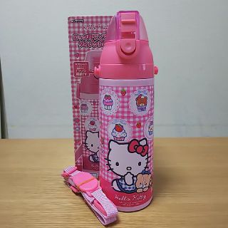 サンリオ(サンリオ)のキティちゃん♥ワンプッシュダイレクトボトル♥ステンレス水筒♥(水筒)