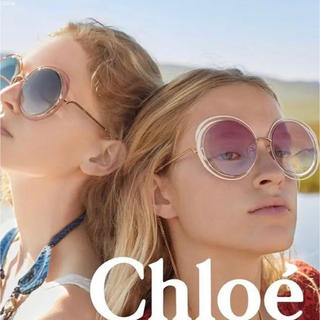 クロエ(Chloe)のクロエChloe♥サングラス♥ゴールド/トランスペアレントグレー♥新品未使用(サングラス/メガネ)