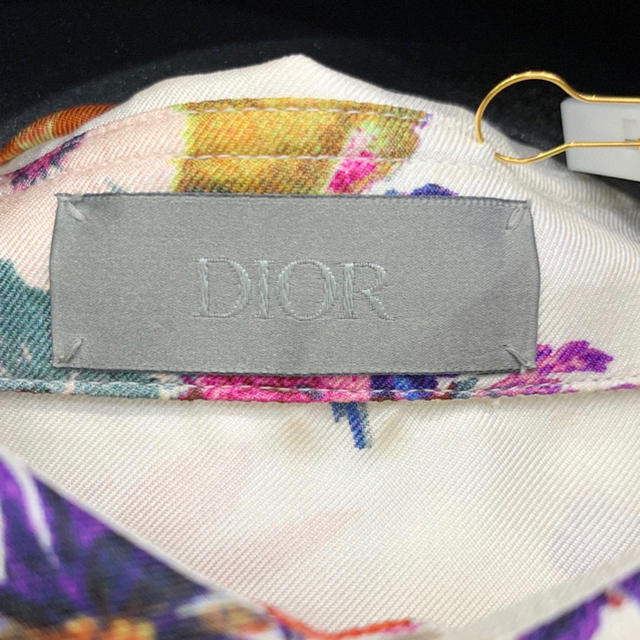 Dior homme 18ss kaws シルクシャツ