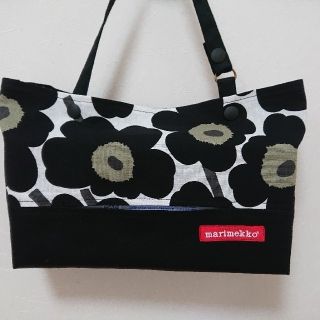 マリメッコ(marimekko)の  ボックスティッシュケース ブラック(その他)