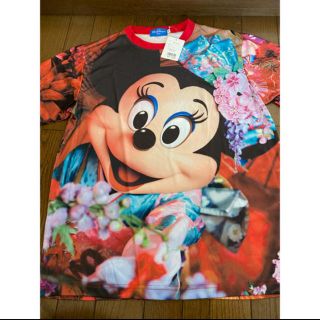 ディズニー(Disney)の実写 ミニー 虻川実花 コラボ M 旧フェイス ミニー Tシャツ 半袖 TDL(キャラクターグッズ)