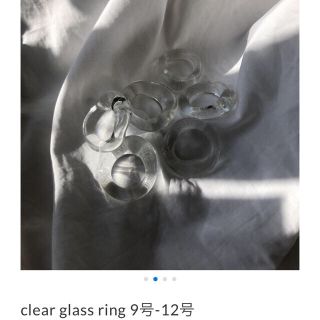 ビューティアンドユースユナイテッドアローズ(BEAUTY&YOUTH UNITED ARROWS)のyurikaakutsu clearglassring 9号♡(リング(指輪))