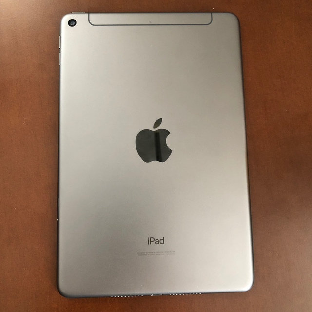 Apple(アップル)のipadmini5 256G SIMフリー cellular スペースグレー スマホ/家電/カメラのPC/タブレット(タブレット)の商品写真