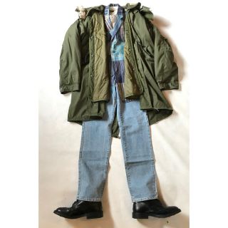 マルタンマルジェラ(Maison Martin Margiela)のビンテージ M-65 モッズコート　再構築のこーで(モッズコート)