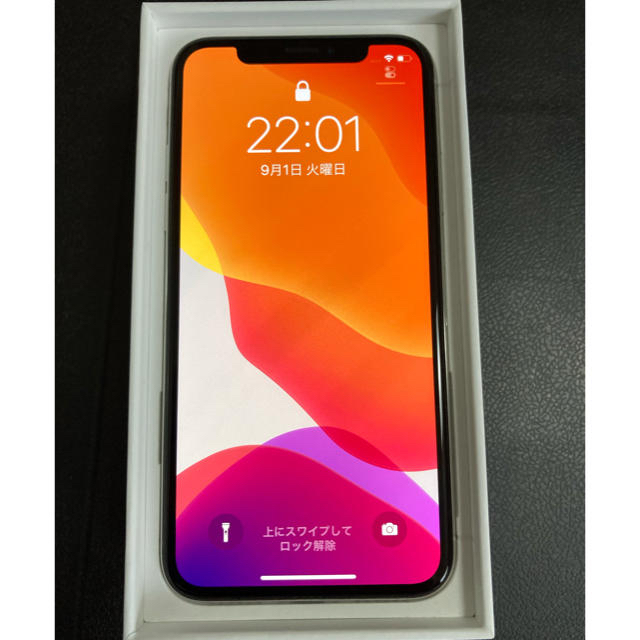 大幅値下げ！【美品送料込】iPhone X 256 GB SIMフリー詳細状態