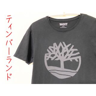 ティンバーランド(Timberland)のTシャツ　ティンバーランド timberland ビッグロゴ　デカロゴ　黒(Tシャツ/カットソー(半袖/袖なし))