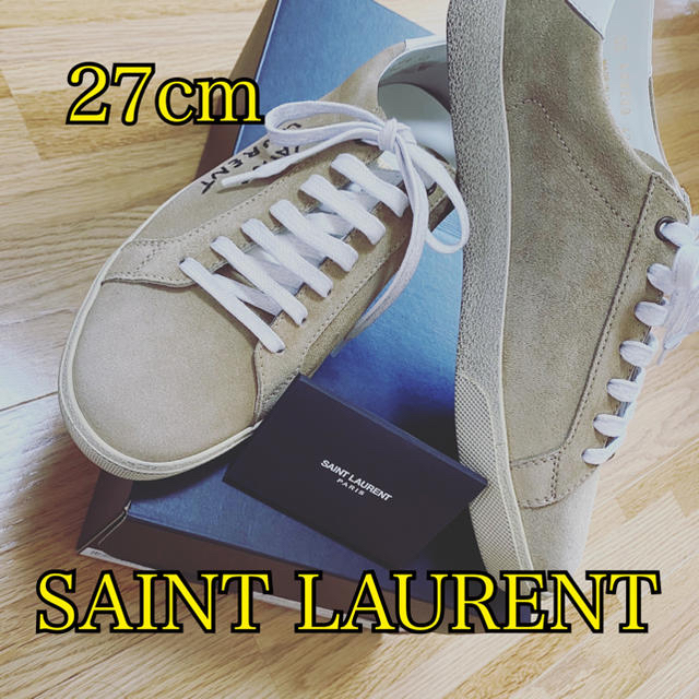 Saint Laurent(サンローラン)のサンローランパリ　スウェードスニーカー メンズの靴/シューズ(スニーカー)の商品写真