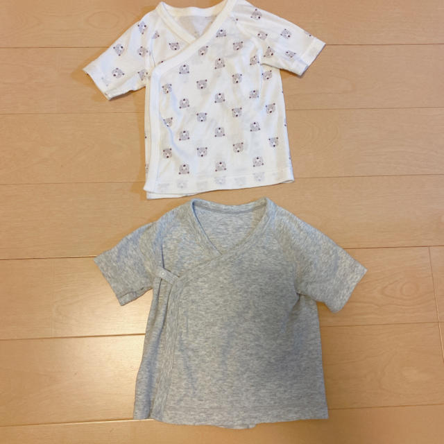 UNIQLO(ユニクロ)の短肌着🧸 キッズ/ベビー/マタニティのベビー服(~85cm)(肌着/下着)の商品写真