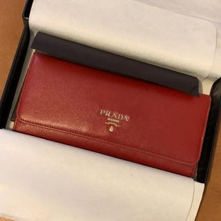 プラダ(PRADA)のPRADA 長財布 サフィアーノ(財布)