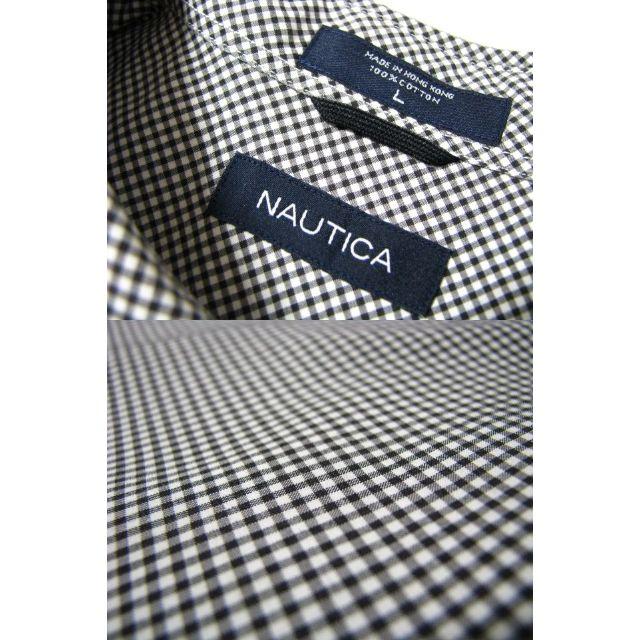 NAUTICA(ノーティカ)の＠美品 ノーティカ ボタンダウン ギンガムチェック半袖シャツst369 メンズのトップス(シャツ)の商品写真