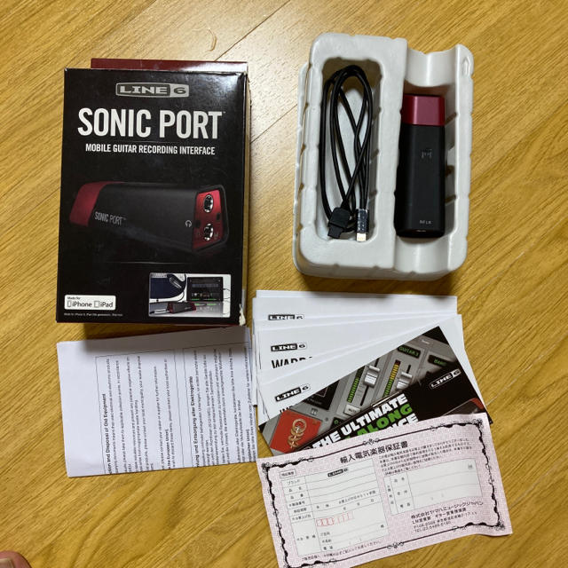 Line6 Sonic Port  楽器のDTM/DAW(オーディオインターフェイス)の商品写真